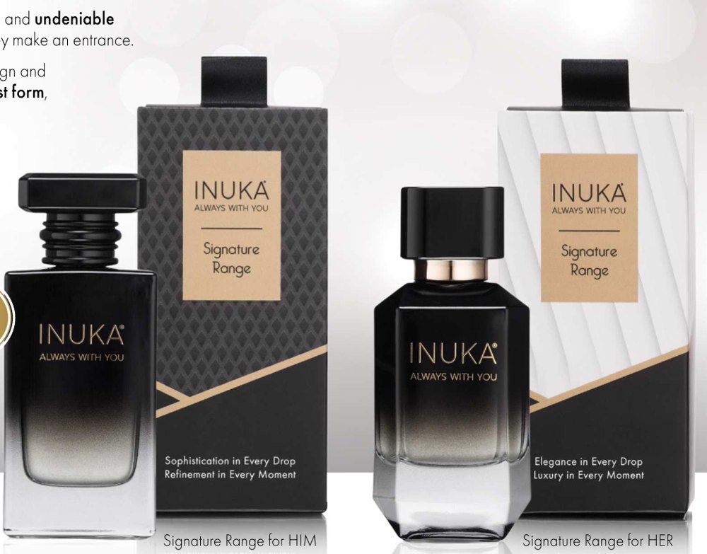 Produtos da gama Signature Range da INUKA