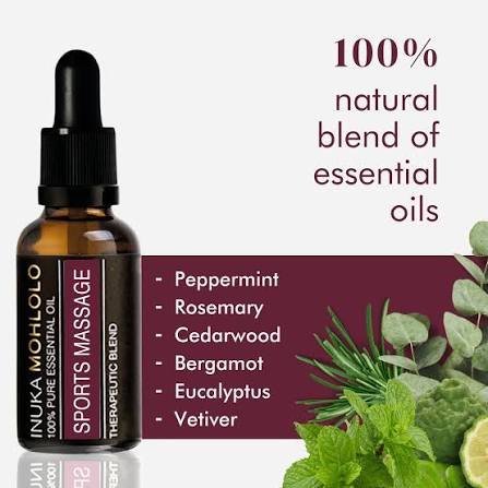 Sports Massage Oil — Mohlolo Skincare & Essential Blends INUKA