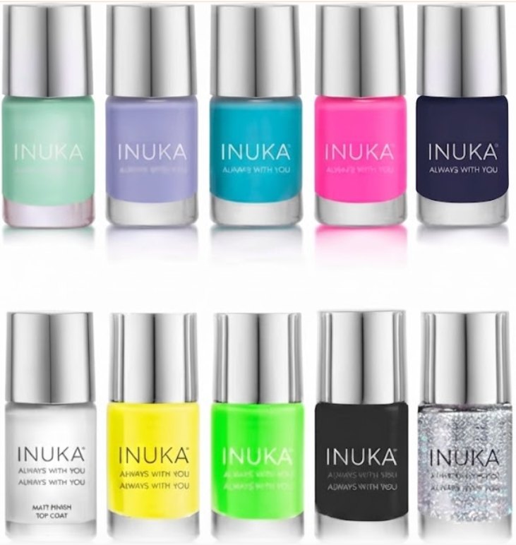 Top Coat (Natural Light Gel Effect / Matte / Plumping) — INUKA Nail Care INUKA